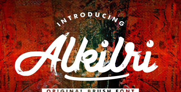 Шрифт на тему графика