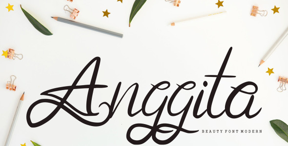 Шрифт на тему графика