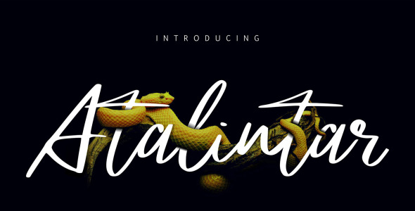 Шрифт на тему графика