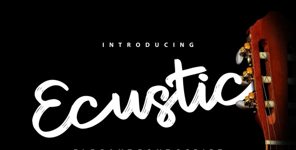 Шрифт на тему графика