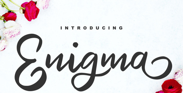 Шрифт на тему графика