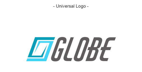 Шаблон логотипа на тему графика