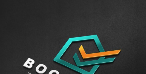 Шаблон логотипа на тему графика