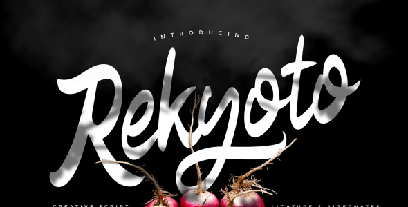 Шрифт на тему графика