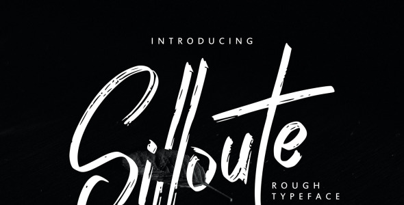 Шрифт на тему графика