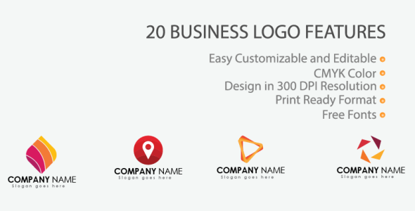 Шаблон логотипа на тему графика