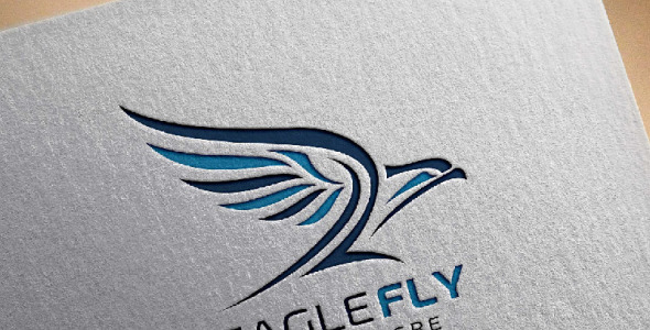 Шаблон логотипа на тему графика