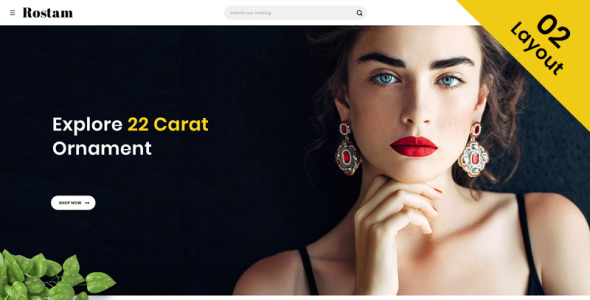 шаблон ювелирного магазина opencart