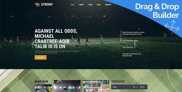 Sport Classic Moto CMS 3 Template