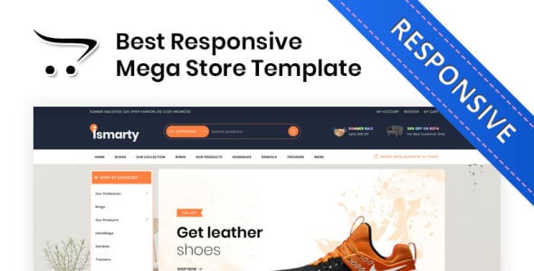 The Premium Mega Store OpenCart Template