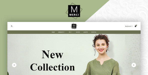 merci fashion style opencart шаблон