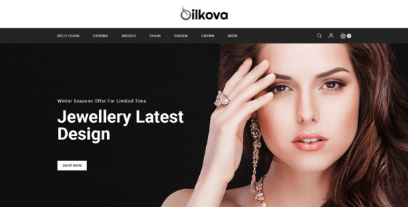 ювелирный магазин prestashop тема