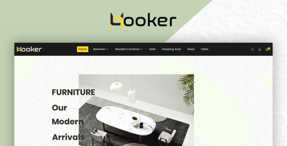 хукер мебель премиум магазин шаблон opencart