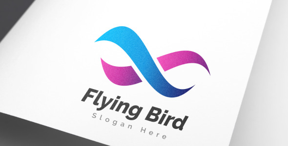 Шаблон логотипа на тему графика