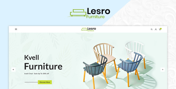 lesro мебель мульти магазин шаблон opencart