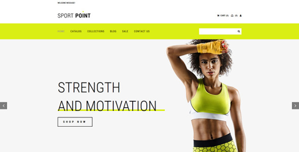 спортивный магазин motocms шаблон электронной коммерции