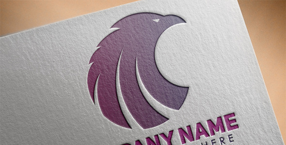 Шаблон логотипа на тему графика