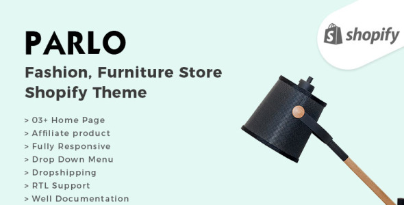 тема parlo shopify