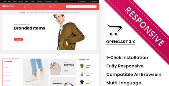 мега магазин отзывчивый премиум шаблон opencart