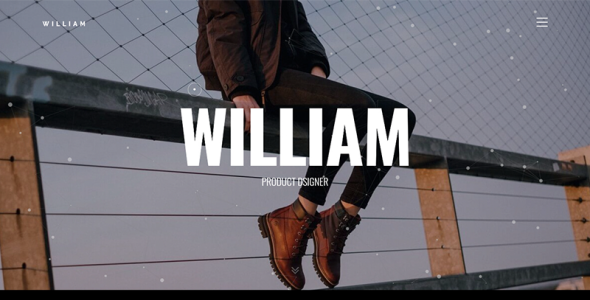 шаблон целевой страницы creative portfolio showcase