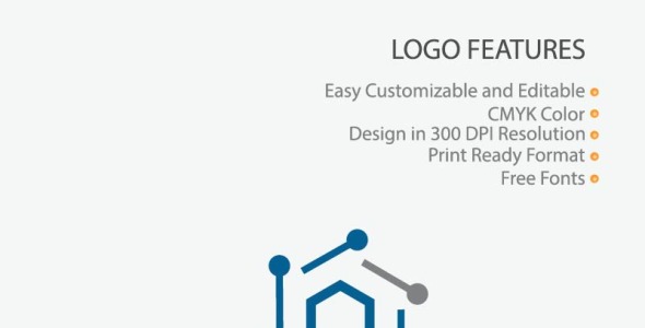 Шаблон логотипа на тему графика