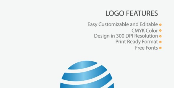 Шаблон логотипа на тему графика