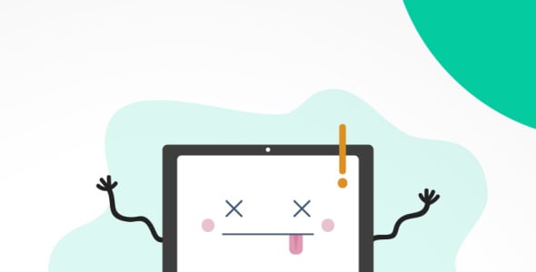 Cute 404 Error Specialty Page