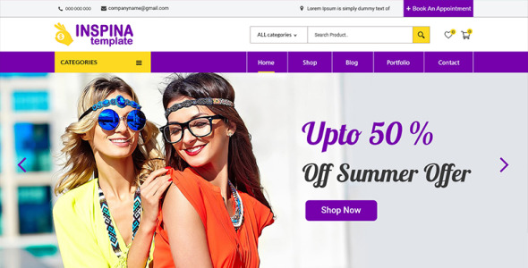 PSD шаблон на тему графика