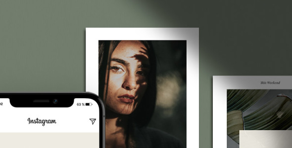 Шаблон для соцсетей на тему графика