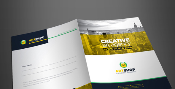 Фирменный стиль на тему графика