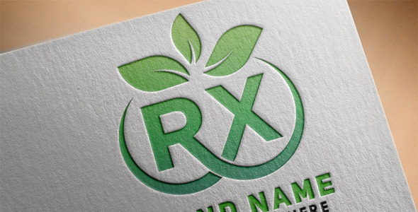 Шаблон логотипа на тему графика