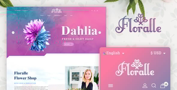 Floralle OpenCart Template