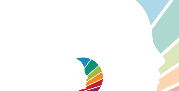 Шаблон логотипа на тему графика