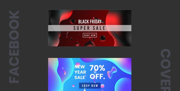 Шаблон для соцсетей на тему графика