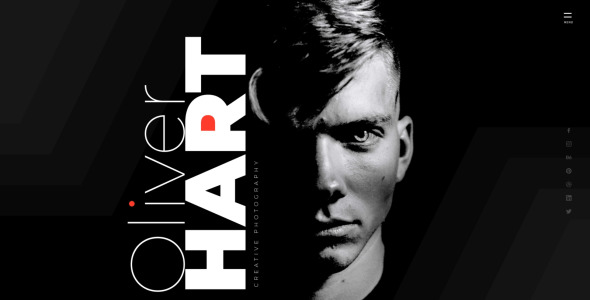 портфолио фотографа многостраничный стильный шаблон joomla