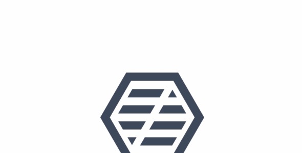 Шаблон логотипа на тему графика