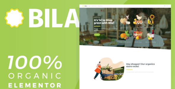 Organic Elementor WooCommerce Theme