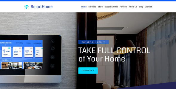 умный дом moto cms 3 шаблон