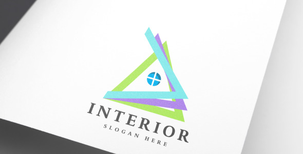 Шаблон логотипа на тему графика