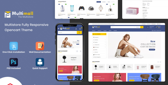 шаблон модного магазина opencart