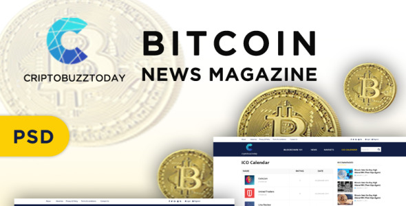 PSD шаблон на тему компьютеры