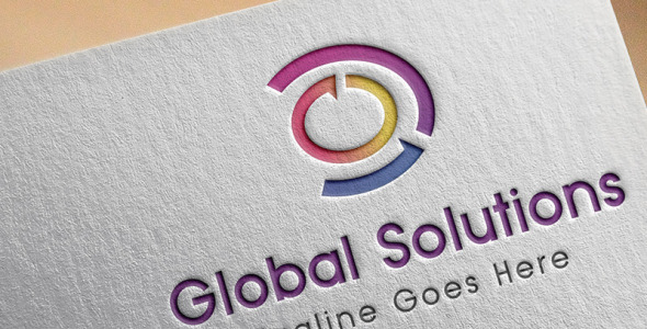 Шаблон логотипа на тему графика