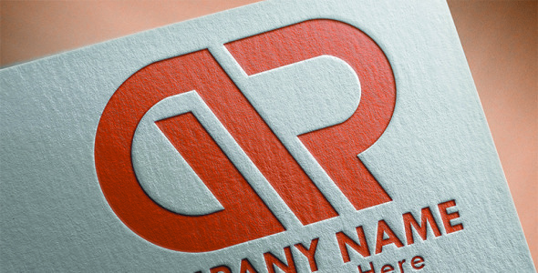 Шаблон логотипа на тему графика