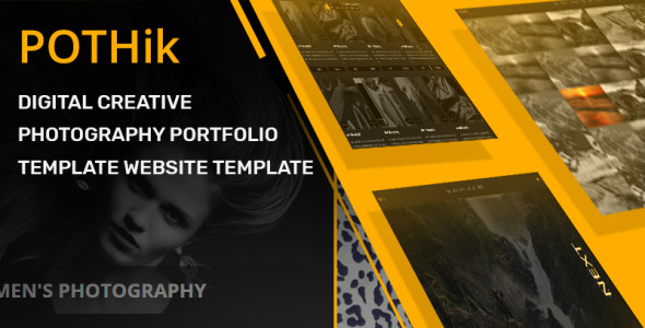 шаблон сайта портфолио цифровой творческой фотографии