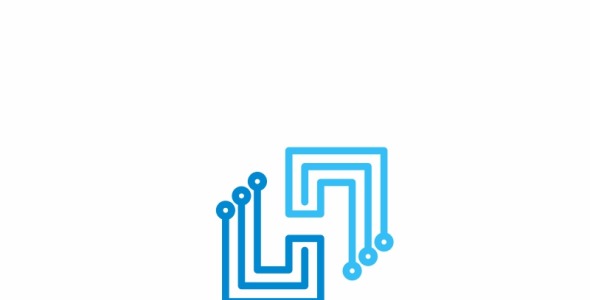 Шаблон логотипа на тему графика