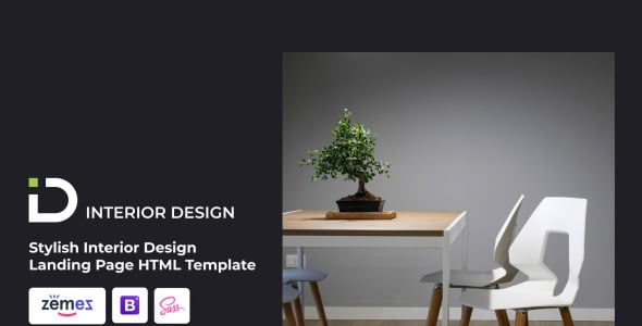 стильный шаблон целевой страницы html bootstrap4