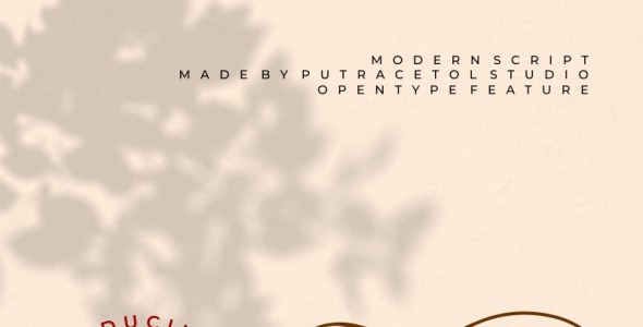 Шрифт на тему графика