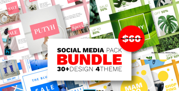 Шаблон для соцсетей на тему графика