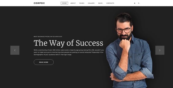 многостраничный корпоративный шаблон joomla финансового консультанта