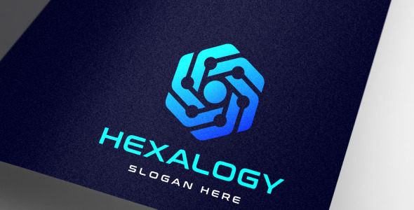 Шаблон логотипа на тему графика